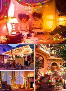 Nhà Máy Outlet tùy chỉnh <span class=keywords><strong>LED</strong></span> Đèn giáng sinh kỳ nghỉ ngoài trời cây trang trí năng lượng mặt trời chuỗi đèn - Product Image 6