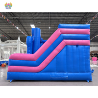 Château gonflable AirFunPro en PVC avec toboggan et trampoline, facile à installer pour enfants et adultes, fourni par l'usine