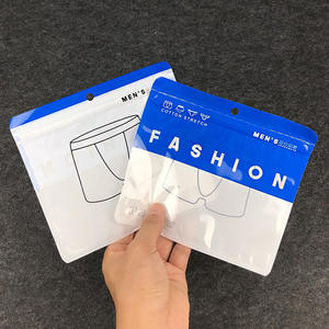Impresión personalizada Ziplock ropa sujetador ropa embalaje transparente camiseta traje de baño ropa interior esmerilado bolsa de plástico - Product Image 6