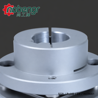Coupleur à disque remplaçable, corps en aluminium, diaphragme en acier inoxydable, serrage sans jeu, précision pour servomoteur, moteur pas à pas, vis à billes CNC
