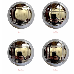 Ensemble <span class=keywords><strong>de</strong></span> six boules <span class=keywords><strong>de</strong></span> pétanque pour sports <span class=keywords><strong>de</strong></span> plein air - Product Image 5