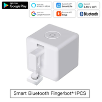 Tuya WiFi Fingerbot Robot Interruptor inteligente Botón Empujador BLE Fingerbot para cualquier interruptor Control remoto inalámbrico Google Alexa Voice