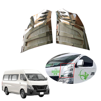 Decoración Cromada ABS para Ventana Frontal Nissan NV350 URVAN E26 2014-2025 Minibús, Kit de Accesorios para Exterior de Ventana Delantera