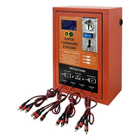 Nouveaux produits technologiques : borne de recharge rapide à 4 ports avec câble de charge 3 en 1, borne de recharge mobile à pièces, borne de recharge automatique