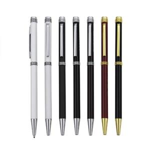 <b>Cheap</b> Metal Twist Promotional Hotel Pen Customized Color and Logo - Product Image 2