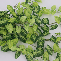 Ventes en gros de lianes artificielles de haute qualité résistantes aux UV pour l'extérieur, lianes de fleurs artificielles, plantes suspendues pour mur