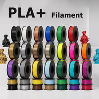 Filament PLA+ Yosoo sans bulles 1,75 mm 1 kg, filament PLA Pro, recharge multi-couleurs, bobine en plastique flexible, filament 3D pour Bambu Lab