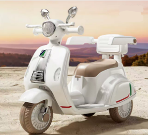 Children's Ride-On Car <b>Plastic</b> Material 3 <b>Wheels</b> for 2-6 Years Old - Product Image 3