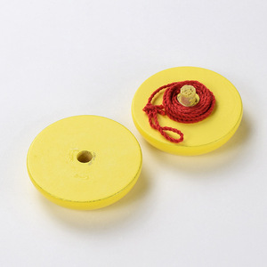 Tambour Yo-Yo en bois en forme de tambour, 5.8x3.0cm, jouet rotatif à cordon pour enfants, dessin animé, âge 2-4 ans, unisexe - Product Image 3