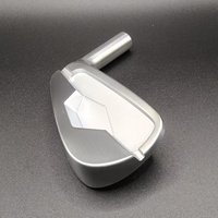 Têtes de Fers de Golf Forgées en Acier Doux 1020 et Matériau S20C avec Logo Personnalisé CNC, avec ou Sans Shaft et Grip