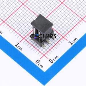 A254US-WS03P-PC075 Pin Header SMD,P=2.54mm Connector 2x3P Square Hole Double Row 6P - Product Image 1