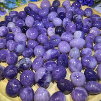20-30mm lépidolite naturelle de haute qualité, pierre de cristal polie, gravier à vendre
