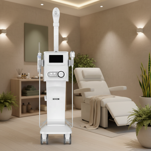 Máquina <span class=keywords><strong>de</strong></span> Hidro-Oxigenación Facial NewFace Profesional <span class=keywords><strong>de</strong></span> Alta Presión con Inyección <span class=keywords><strong>de</strong></span> Oxígeno, Introducción <span class=keywords><strong>de</strong></span> Frío y Calor, para Belleza - Product Image 1