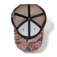 Casquette Trucker 6 Panneaux en Coton Sublimé Camouflage avec Logo Personnalisé pour Marques Premium d'Activités de Plein Air, Course, Randonnée, Sports – Casquette Trucker Classique