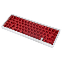 Prototype de clavier CNC anodisation rouge boîtier de clavier mécanique en aluminium personnalisé meilleur prix clavier CNC