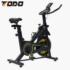 TODO Équipement de fitness de salle de sport intérieure à usage domestique Volant d'inertie 10kg en acier pour <span class=keywords><strong>vélo</strong></span> <span class=keywords><strong>Poignée</strong></span> de siège réglable Capacité de 120kg Écran LCD - Product Image 5