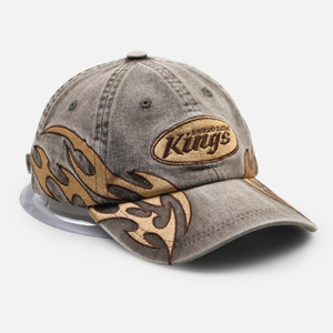 Gorra de Béisbol Vintage Lavada y Desgastada de 6 Paneles, con Logotipo Bordado, Ajustada, Deportiva, Suave, de Aspecto Sólido, para Hombre, Ideal para Viajes y Protección Solar al Aire Libre - Product Image 3