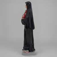 Vente en gros d'usine de statues religieuses catholiques en résine, Fabbrica Di Madonna, statue antique, images et statue de sainte Thérèse