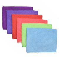 Serviette de lavage de voiture en microfibre avec logo personnalisé, marque privée, 300g/40x40cm