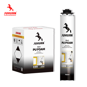 <span class=keywords><strong>Mousse</strong></span> PU noire haute performance K99 <span class=keywords><strong>pour</strong></span> le collage et l'isolation des pénétrations de tuyaux - Product Image 2