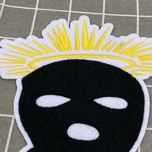 Top Sale Custom Letters Iron Jacket Heat Transfer Sew on Embroidery Chenille Patches for <strong>Garmant</strong> - Product Image 4