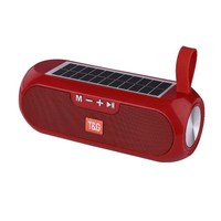 Haut-parleur solaire créatif TG182, portable, avec basses puissantes, compatible carte TF, mini audio sans fil pour extérieur – Meilleures ventes