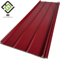 Tuiles de toiture industrielles résistantes à la chaleur en composite plastique ASA PVC, type baril espagnol, pour villa