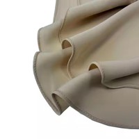 Luxueux solide emmêlé Satin en mousseline de soie Hijab écharpe confortable léger lisse antidérapant doux voile pour le printemps livraison directe
