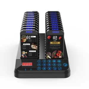 Artom customized pager paging system for fast food restaurant cafe queue management catering