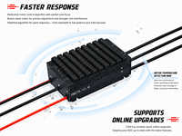 Contrôleur de vitesse électronique FOC BLDC ESC UF75 V2 48-96S LiPo pour drone, pour système d'alimentation haute tension de loisirs RC