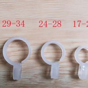 Plastic Garment Hooks 25-30mm Single Hook For <b>Clothes</b> <b>Rack</b> With 5-10kg Load Capacity - Product Image 3