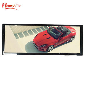 CE RoHs Fcc DC12-24V 7 inç dikiz aynası araba monitör 2 AV araba ekran - Product Image 3