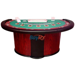 Table <span class=keywords><strong>de</strong></span> <span class=keywords><strong>Blackjack</strong></span> demi-lune avec pieds en bois massif, table <span class=keywords><strong>de</strong></span> poker personnalisée, accoudoir en cuir, Mesa <span class=keywords><strong>De</strong></span> <span class=keywords><strong>Blackjack</strong></span> pour jeu en intérieur - Product Image 5