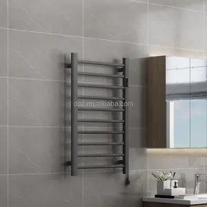 Wall Mounted And Freestanding Heated chrome Towel Rail electric radiator Bathroom radiators