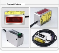 Capteur de déplacement laser sans contact de haute précision Autonics Sortie NPN à sorties multiples pour les mesures linéaires d'angle de position