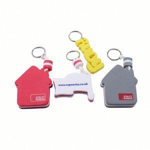 New Arrival Promotional Custom Cute logo Eva Foam Small Key Chains for Boat Floating Keychain - Product Image 1