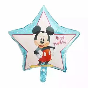 18 pollici Helium Mickey Mouse <span class=keywords><strong>Minnie</strong></span> Head Cartoon Foil Balloon decorazione per feste <span class=keywords><strong>di</strong></span> compleanno giocattoli gonfiabili per bambini palle da doccia - Product Image 6