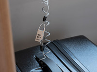 Cadenas à câble en acier rétractable et pliable, extension 100 cm, combinaison à 3 chiffres, étanche, pour bagages, sacs à dos, voyages, vélos