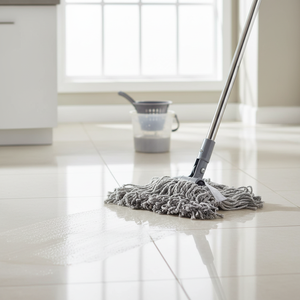 Gizmop 300gr Mopa Húmeda Moderna y Duradera de Microfibra con Cabezal Rectangular Ancho, Autoescurrible, de Rápida Absorción, Antibacteriana y de Acero Inoxidable - Product Image 3