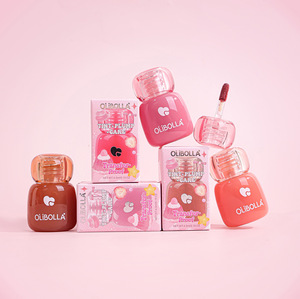 MLM customizable 6Colors Mirror Water <b>Lip</b> Glaze Non-stick Cup Long Lasting Waterproof Shimmer Vegan Cruelty Free Shiny <b>lip</b> gloss - Product Image 6