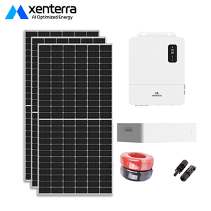 Sistema de Energía Solar al por Mayor, Sistema de Almacenamiento de Energía de 3kw 3000w 3kva con Inversor Fuera de Red y Batería de Iones de Litio - Product Image 1