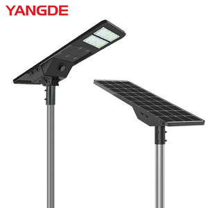 Yangde Solar Street <b>Light</b> 60W <b>LED</b> Integrated Mono Si Panel Waterproof Outdoor Lighting With <b>Motion</b> <b>Sensor</b> - Product Image 1