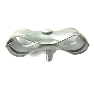 Abrazadera de tubo prensada galvanizada personalizada para andamios, acoplador de valla, abrazadera de valla, acopladores de conexión - Product Image 3