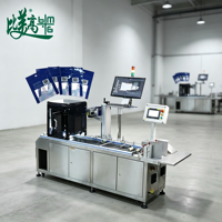 Machine de marquage laser volante pour le contrôle qualité des équipements d'inspection automobile, pour le marquage de la date, du code de lot et du code QR sur emballages souples
