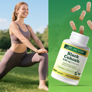 Oem nhãn hiệu riêng <span class=keywords><strong>Black</strong></span> <span class=keywords><strong>cohosh</strong></span> chiết xuất thảo dược tự nhiên bổ sung sức khỏe 500mg Đen <span class=keywords><strong>cohosh</strong></span> gốc viên nang cho phụ nữ - Product Image 4