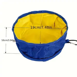 Comedero portátil para mascotas, cuenco plegable para alimentar con agua, para perros, cachorros, gatos, cuenco plegable para exteriores, suministros para mascotas - Product Image 6