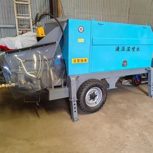 HRD Concrete Shotcrete Machine with Engine & Motor 22kw Power 380V Voltage High Efficiency - Product Image 3
