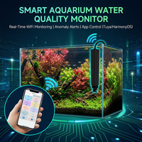 Appareil de surveillance 8-en-1 : Équipements d'analyse et de mesure de la qualité de l'eau (pH, température, TDS, EC, ORP) pour l'aquaculture