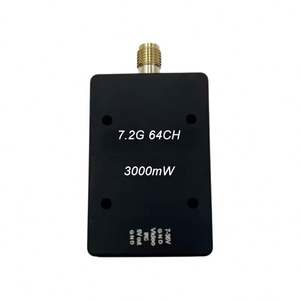 Émetteur vidéo FPV pour drone 7,2 GHz 3W 64CH VTX Haute puissance Transmission analogique sans fil pour drones de course aériens - Product Image 2