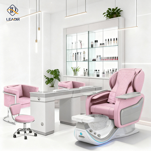 Sillones Modernos de Lujo para <span class=keywords><strong>Pedicura</strong></span> <span class=keywords><strong>y</strong></span> <span class=keywords><strong>Manicura</strong></span>, Spa Multifuncional para Pies, Sillón de Masaje Eléctrico Reclinable Personalizado para Salón de Uñas - Product Image 6